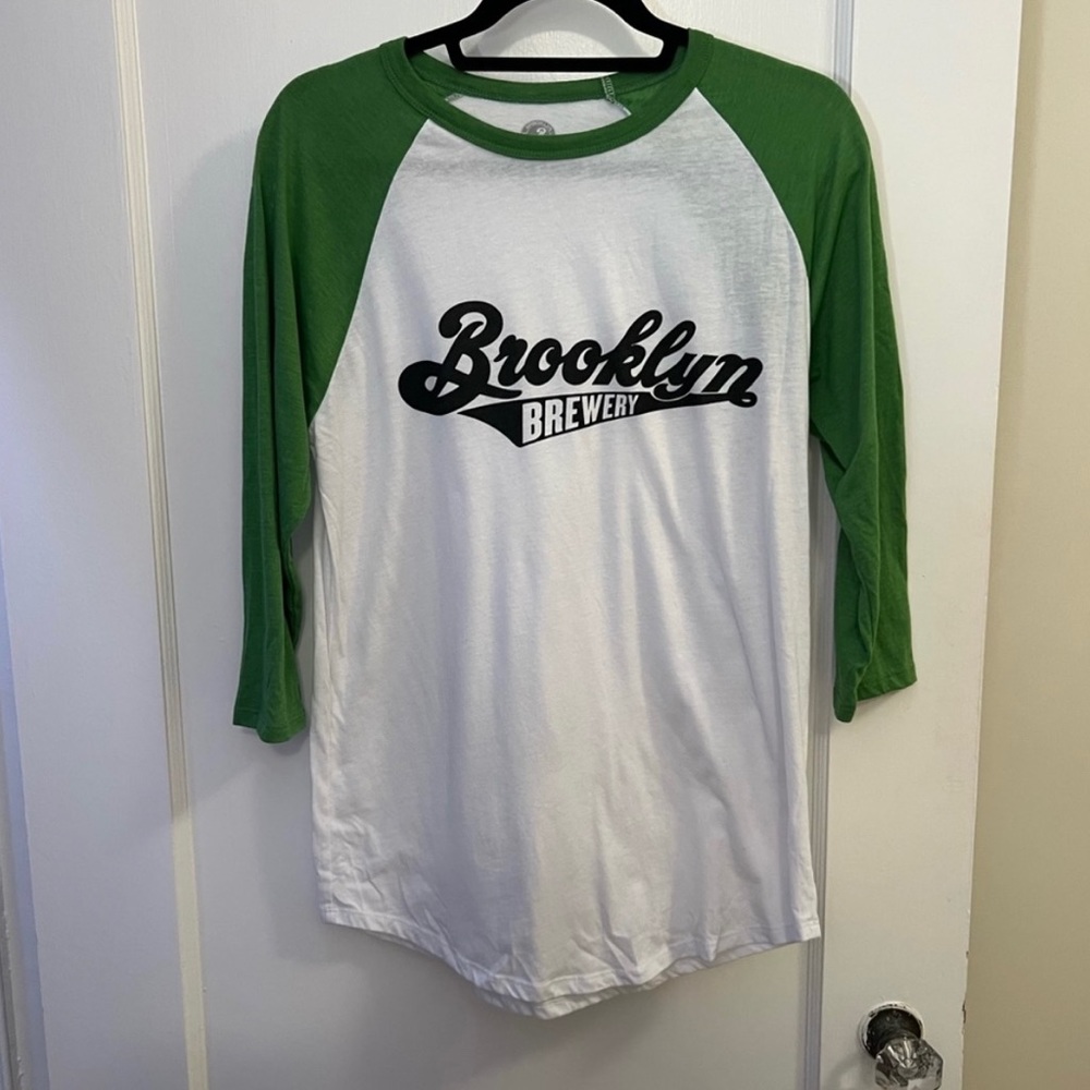 Brooklyn Brewery 3/4 Length Sleeve Baseball Tee